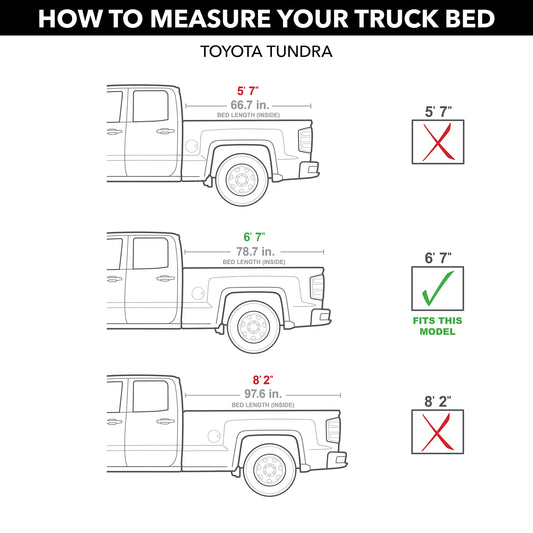 ROLL N LOCK LG576M RealTruck Roll-N-Lock M-Series Retractable Truck Bed Tonneau Cover | LG576M | Fits 2022 - 2025 Toyota Tundra Ext Cab 6' 7" Bed (78.7")