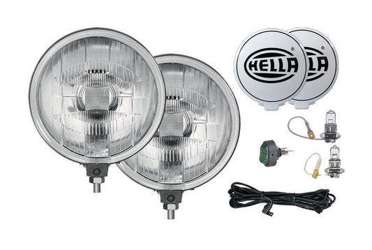 HELLA 005750952 HELLA 005750952 500 Series Driving Lamp Kit, Clear, 6"