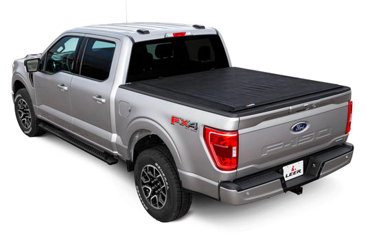 LEER 630342 LEER Latitude Soft Folding Tonneau Cover, Fits 2024-2026 Ford Ranger with 4'10" Truck Bed