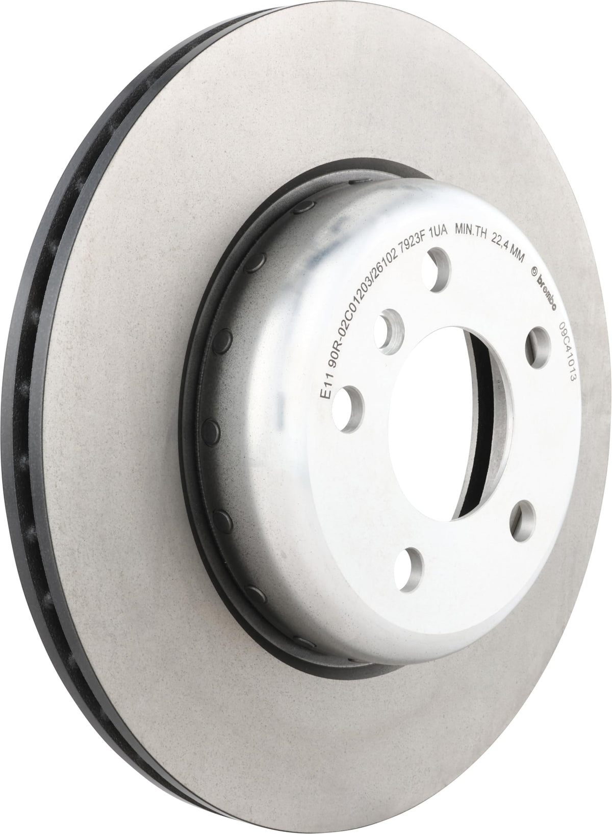 BREMBO 09.C410.13 Brembo 09.C410.13 Composite two piece UV Coated vented Front Brake Rotor BMW/BMW (BRILLIANCE) OE# 34116794429