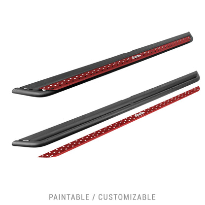 GO RHINO FSDSS4506T Go Rhino Dominator Xtreme DSS Side Steps & Frame Mounting Brackets – Mild Steel, Textured Black – FSDSS4506T – Fits 2018-2024 Jeep Wrangler JLU, 4-Door