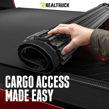 TRUXEDO 1530616 RealTruck TruXedo Sentry CT Hard Rolling Truck Bed Tonneau Cover | 1530616 | Fits 2017-2024 Honda Ridgeline 5' 4" Bed (64")