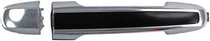 DORMAN 82273 Dorman 82273 Exterior Door Handle Compatible with Select Hyundai Models, Chrome Lever with Black Insert
