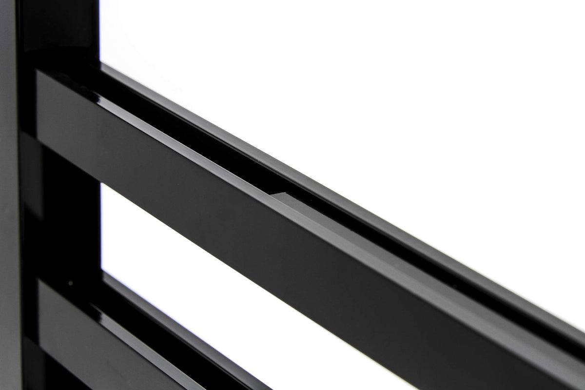 CAMCO 43976 Camco 43976 RV Screen Door Push Bar, Black - Adds Strength and Stability to Your Screen Door - Prevents Torn Screens