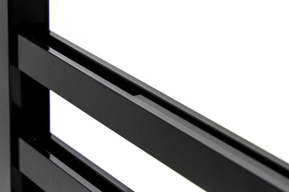 CAMCO 43976 Camco 43976 RV Screen Door Push Bar, Black - Adds Strength and Stability to Your Screen Door - Prevents Torn Screens