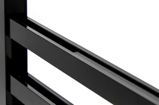 CAMCO 43976 Camco 43976 RV Screen Door Push Bar, Black - Adds Strength and Stability to Your Screen Door - Prevents Torn Screens