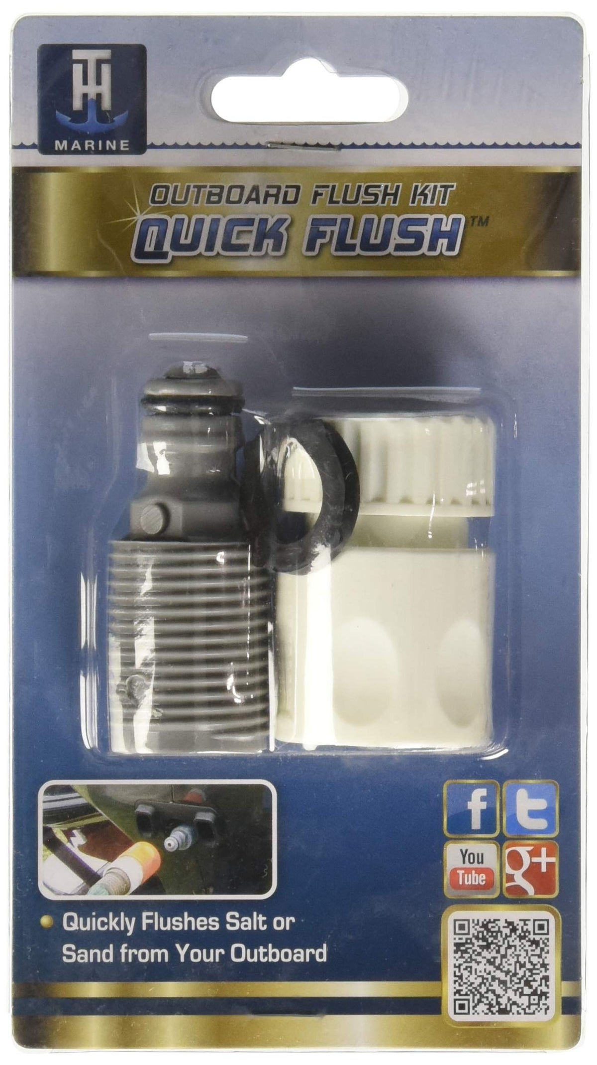 T-H MARINE QF-2K-DP T-H Marine QF-2K-DP MERCURY/YAMAHA QUICK FLUSH KIT