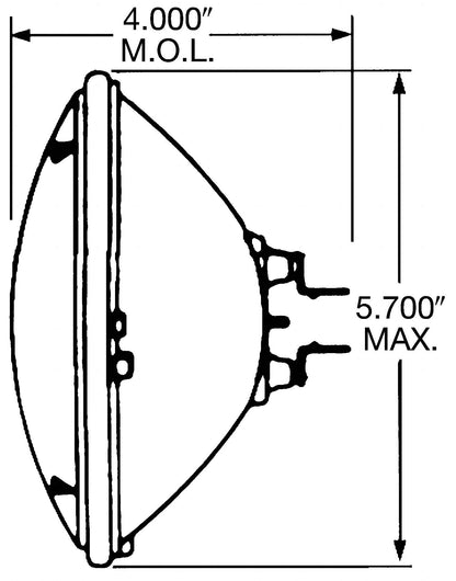 WAGNER H5006 Wagner Lighting H5006 Standard Multi-Purpose Light Bulb Box of 1