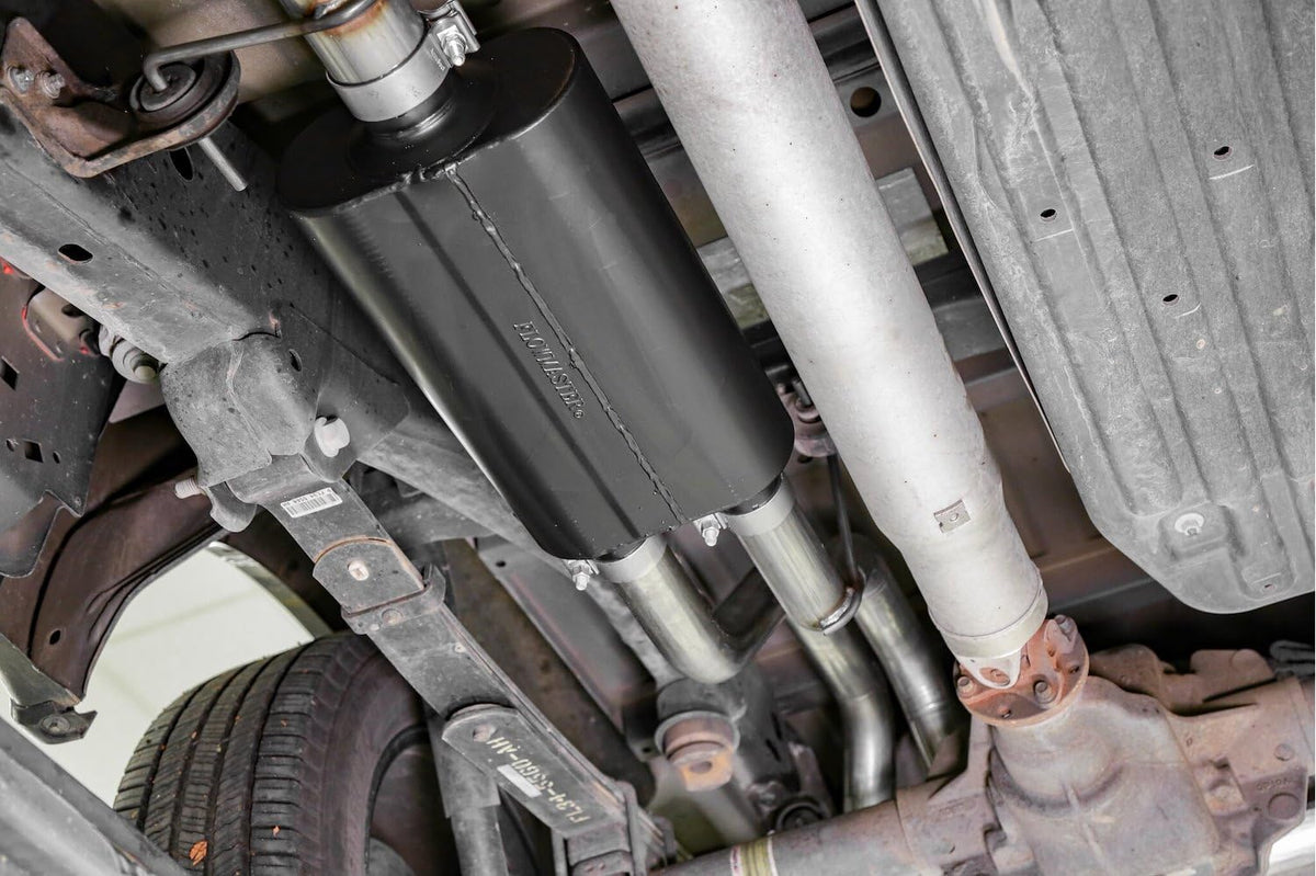 FLOWMASTER 818147 Flowmaster 818147 Force II Cat-Back Exhaust System Stainless Dual Exit Polished Tips