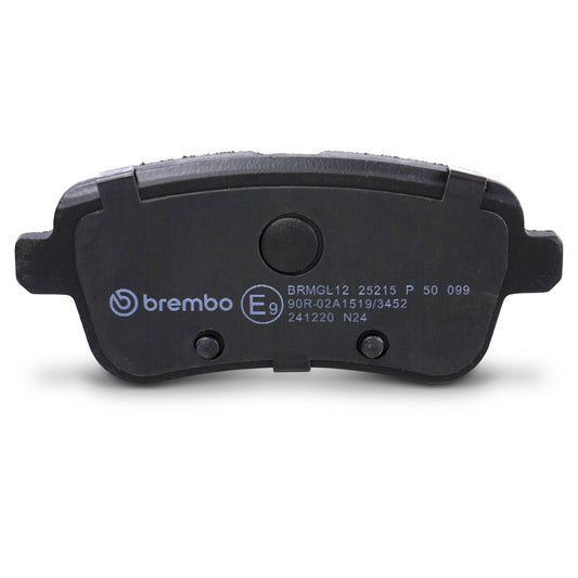 BREMBO P50099 Brembo P50099 Low-Met Rear Disc Brake Pad Set MERCEDES-BENZ OE# 0064203320