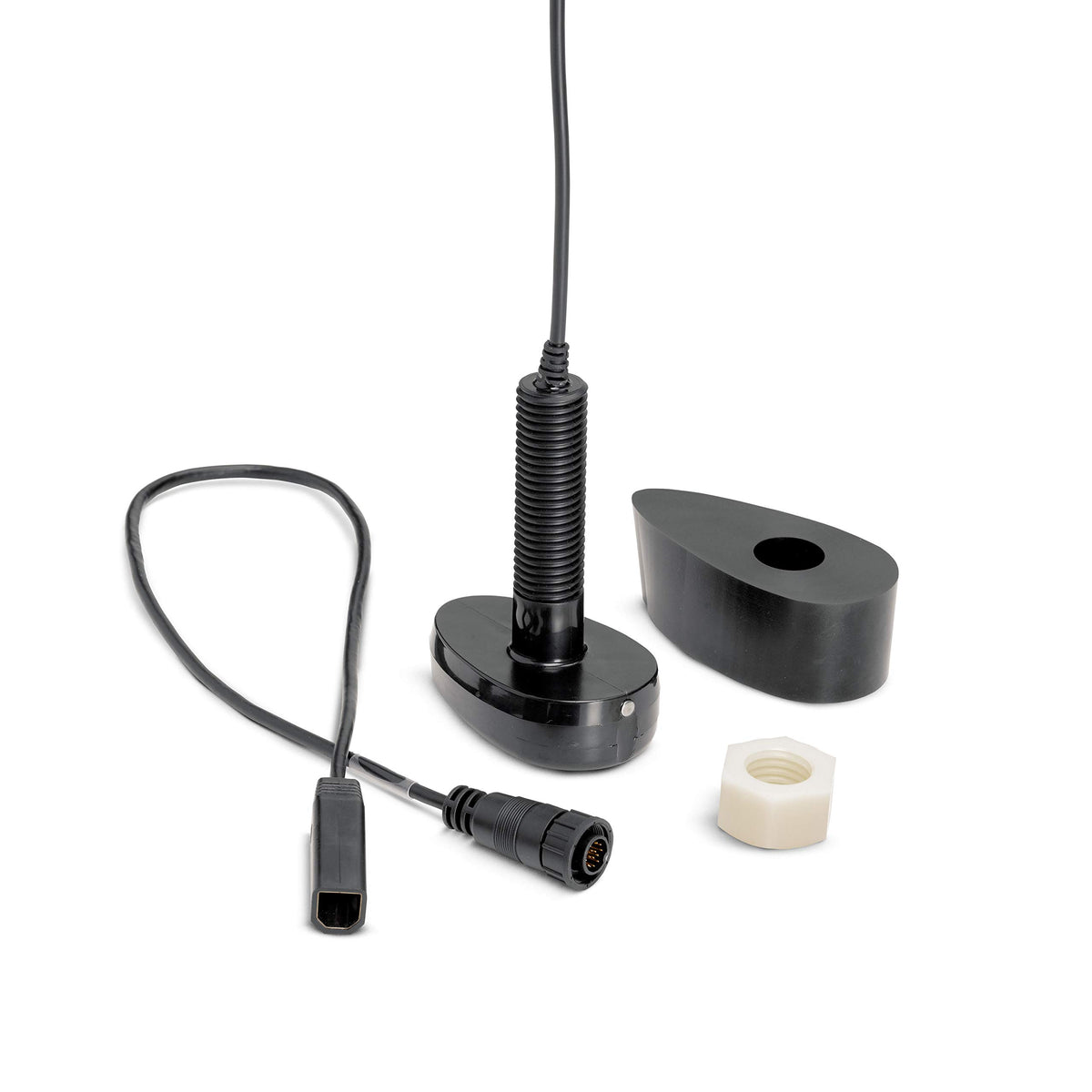 HUMMINBIRD 710279-1 Humminbird Plastic Thru Hull Temperature Transducer for Helix with Dual Spectrum Chirp Sonar – XPTH 9 HW T
