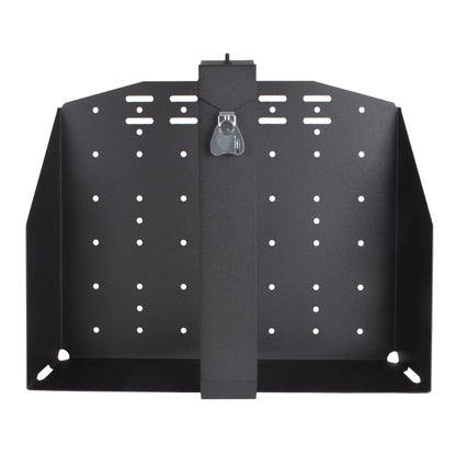 GO RHINO XG201608M Go Rhino! XVenture Gear Mount for Large 20" Hard Case | Mild Steel, Textured Black | XG201608M | Fits XRS Overland Xtreme Racks, CEROS Racks, and SRM Racks