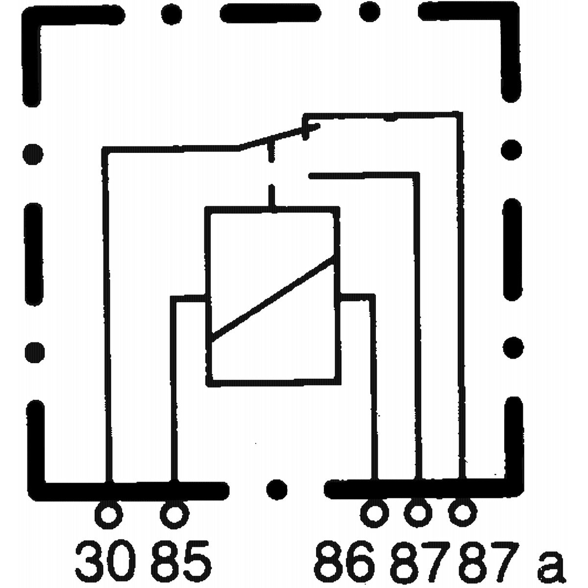 Hella 933332361 12V, 5 Pin, Mini ISO Relay with Bracket