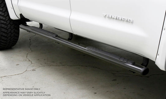Big Country 104205800 Big Country Truck Accessories 104205800 4 in. Fusion Side Bars Kit 80 in. Long Incl. Brackets Textured Black Powder Coat