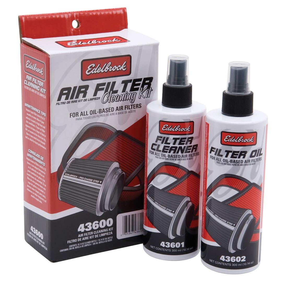 EDELBROCK 43600 Edelbrock EDL-43600 Air Filter Cleaning Kit