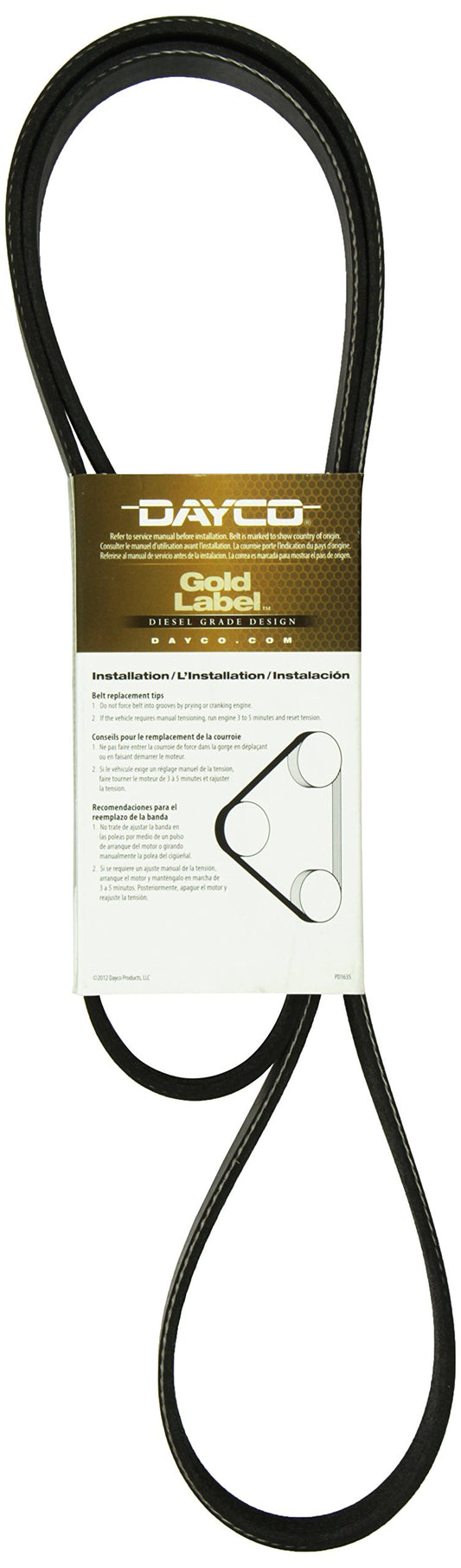 Dayco 5080675 KENWORTH/PTRBLT 5.9L