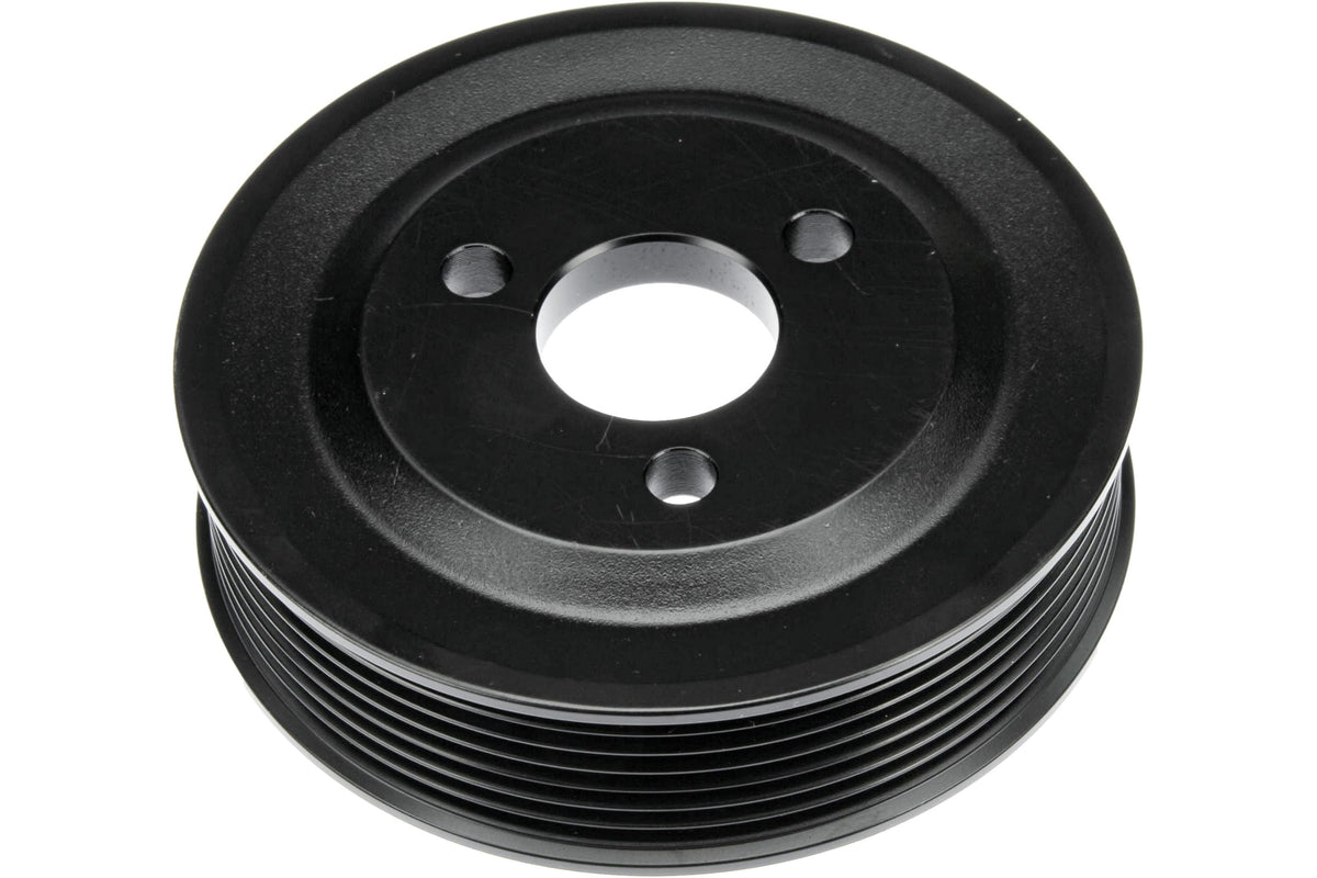URO Parts 32427553955PRM Power Steering Pump Pulley, Aluminum vs Plastic