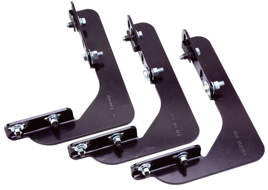 GO RHINO 6840495 Go Rhino! 6840495 OE Xtreme Cab Length Side Steps - MOUNTING Brackets ONLY - Gas Only for 01-14 GMC, Chevrolet (Crew Cab Pickup)