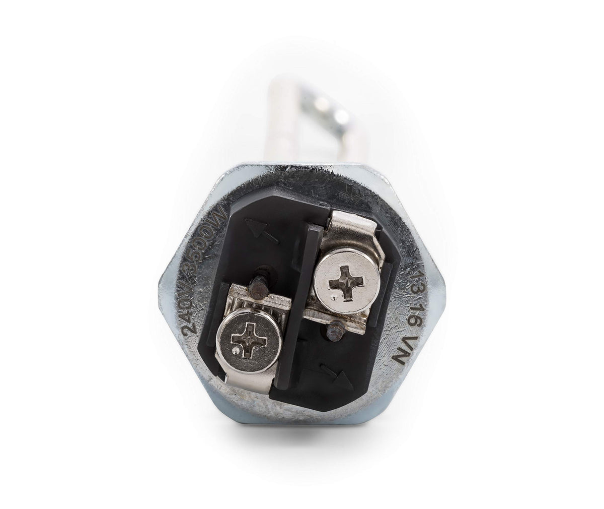 CAMCO 02283 Camco 02282/02283 3500W 240V Screw-In Water Heater Element - High Watt Density, Silver / Pewter