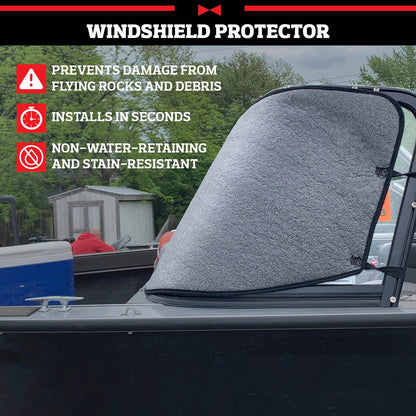 TRUXEDO 1117432 RealTruck TruXedo Boat Windshield Protector by TruXedo | 1117432 | Universal Fitment