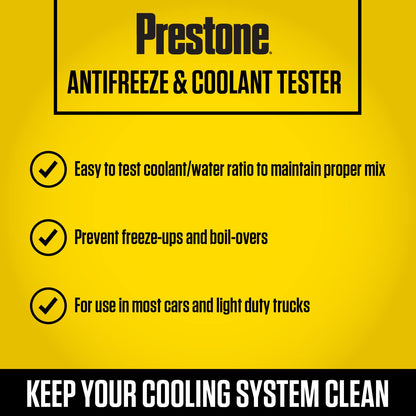 PRESTONE AF1420-6 Prestone AF-1420 Antifreeze / Coolant Tester, Multi