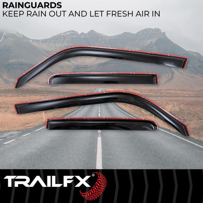 TrailFX 4242IC Rain Guards