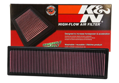 K&N FILTER 33-2331 K&N High-Flow Original Lifetime Engine Air Filter: Washable, 33-2331