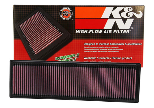 K&N FILTER 33-2331 K&N High-Flow Original Lifetime Engine Air Filter: Washable, 33-2331