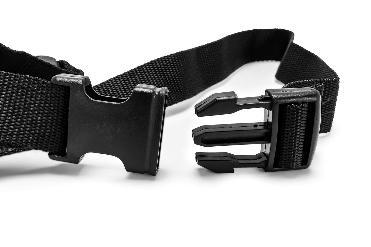 CAMCO 55001 Camco 55001 Durable Storage Strap with Carrying Handle for Electrical Cords- Neatly Organizes Wires, Extension Cords and More For Toting and Storing , Black