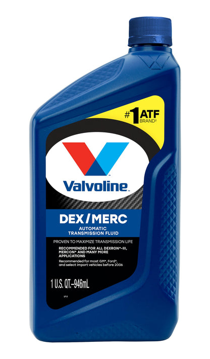 VALVOLINE 798153 Valvoline DEX/MERC (ATF) Automatic Transmission Fluid 1 QT, Case of 6