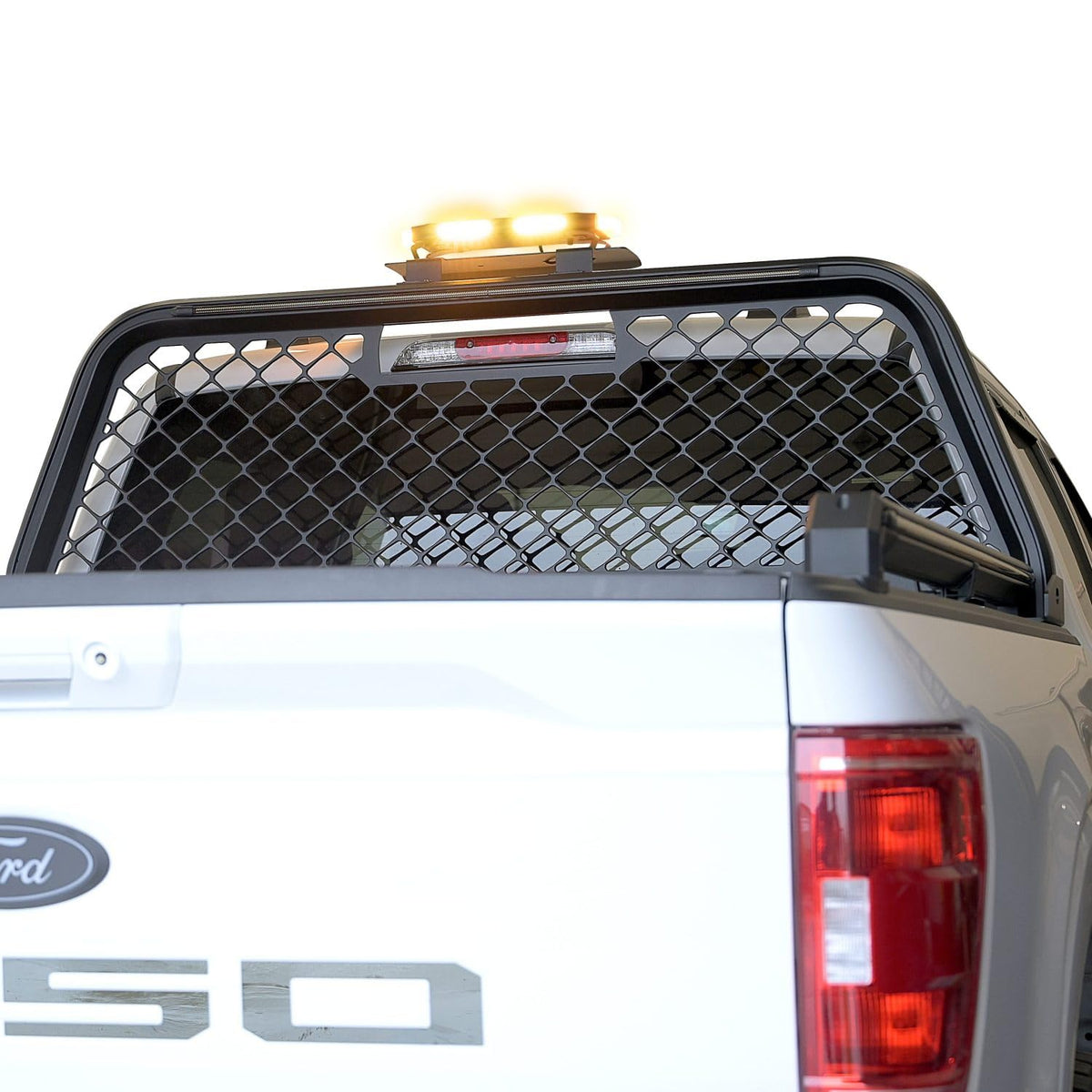 Putco 950216 Putco Tri-Hornet LED Stealth Rooftop Strobe Light Bar (Amber, White & Blue), 16" Tri Color Strobe Light