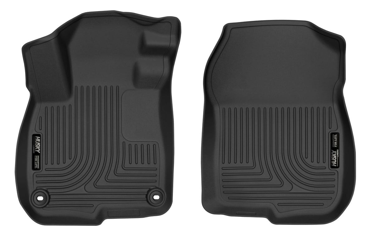 Husky Liners 52291 Husky Liners X-act Contour Floor Mats – Fits 2017-2022 Honda CR-V – Front Row, 2-pc Black - 52291