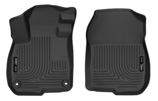 Husky Liners 52291 Husky Liners X-act Contour Floor Mats – Fits 2017-2022 Honda CR-V – Front Row, 2-pc Black - 52291