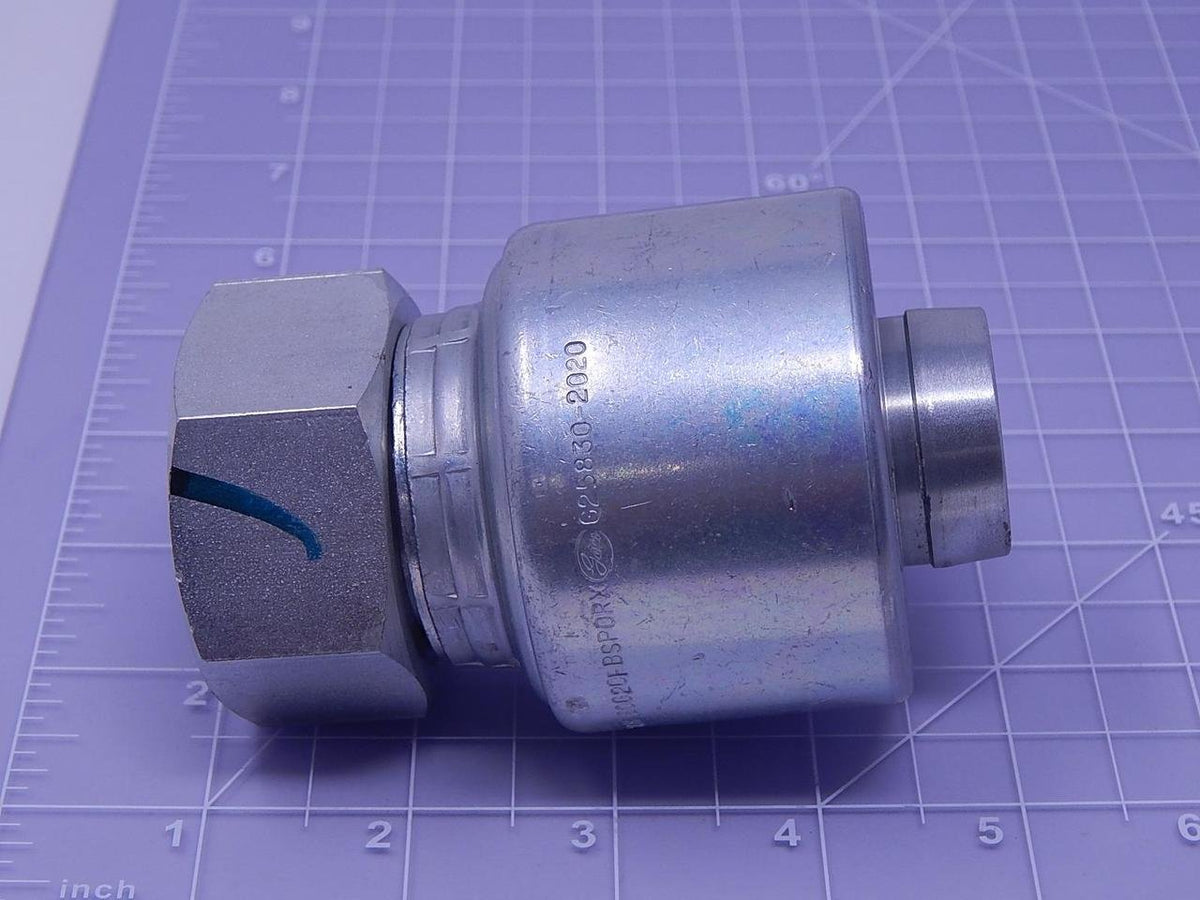 Gates G25830-2020 MegaCrimp Couplings, Female British Standard
