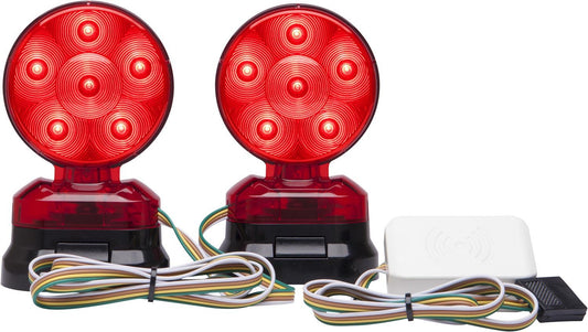 OPTRONICS TLL31RK Optronics TLL31RK LED Magnet Mount Towing Light Kit, Red