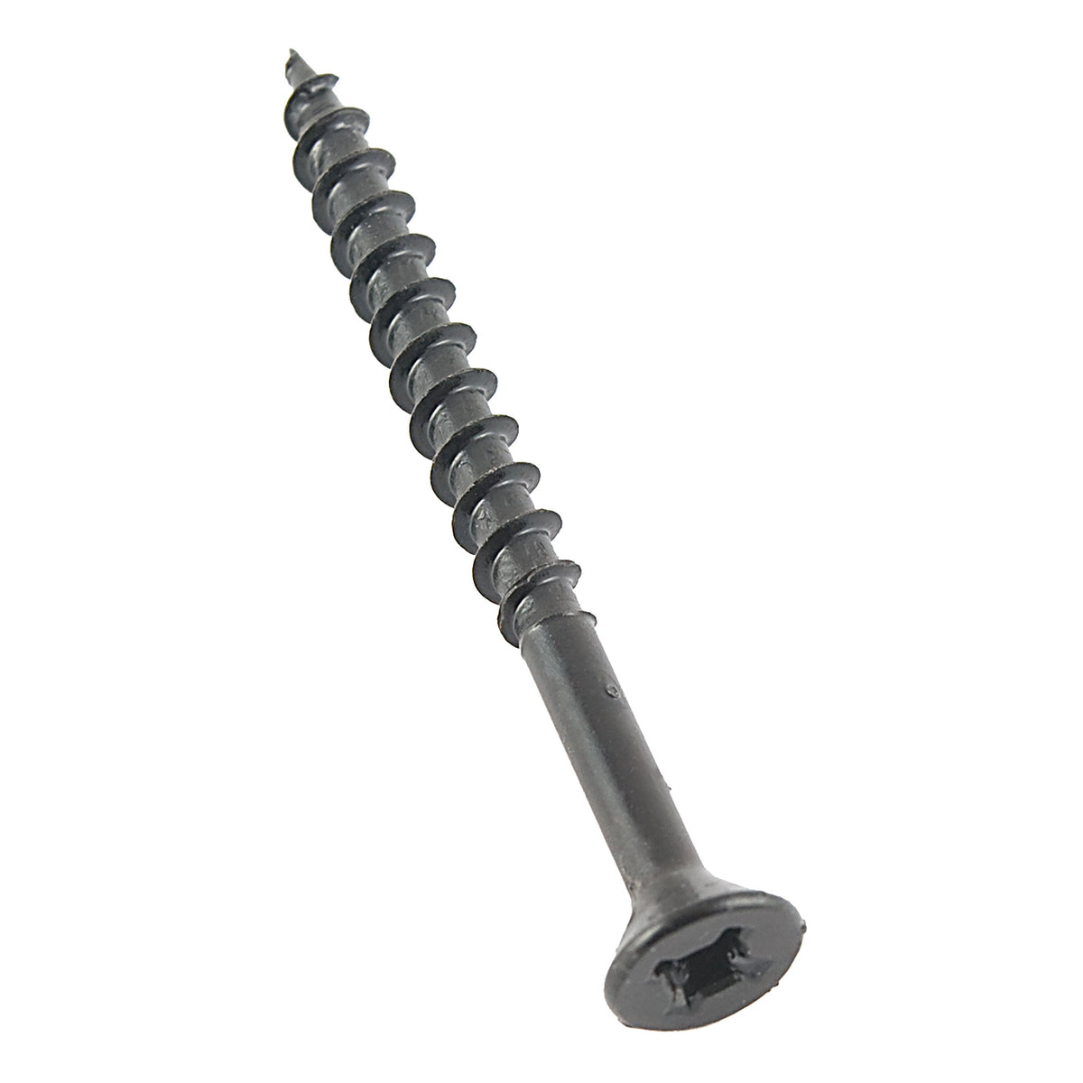 AP PRODUCTS 012-FSQ100BL 8 X 3 AP Products 012-FSQ100 BL 8 X 3 Black Flat Head Screws, 3" / Pack of 100