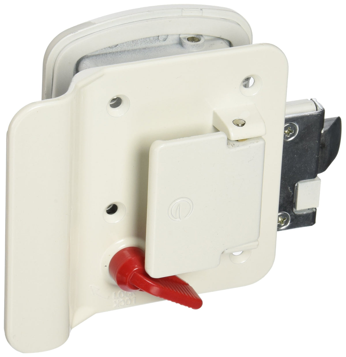 AP PRODUCTS 013-571 AP Products 013-571 White Global Travel Trailer Entrance Lock Set