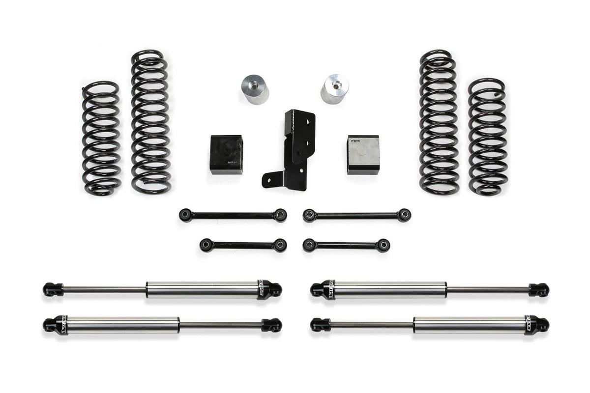 FABTECH K4107DL Fabtech K4107DL Sport Lift System w/Shock 3 in. Lift w/Spacers Front And Rear Dirt Logic 2.25 Shock Sport Lift System w/Shock