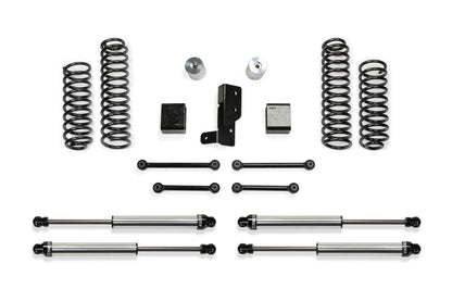 FABTECH K4107DL Fabtech K4107DL Sport Lift System w/Shock 3 in. Lift w/Spacers Front And Rear Dirt Logic 2.25 Shock Sport Lift System w/Shock