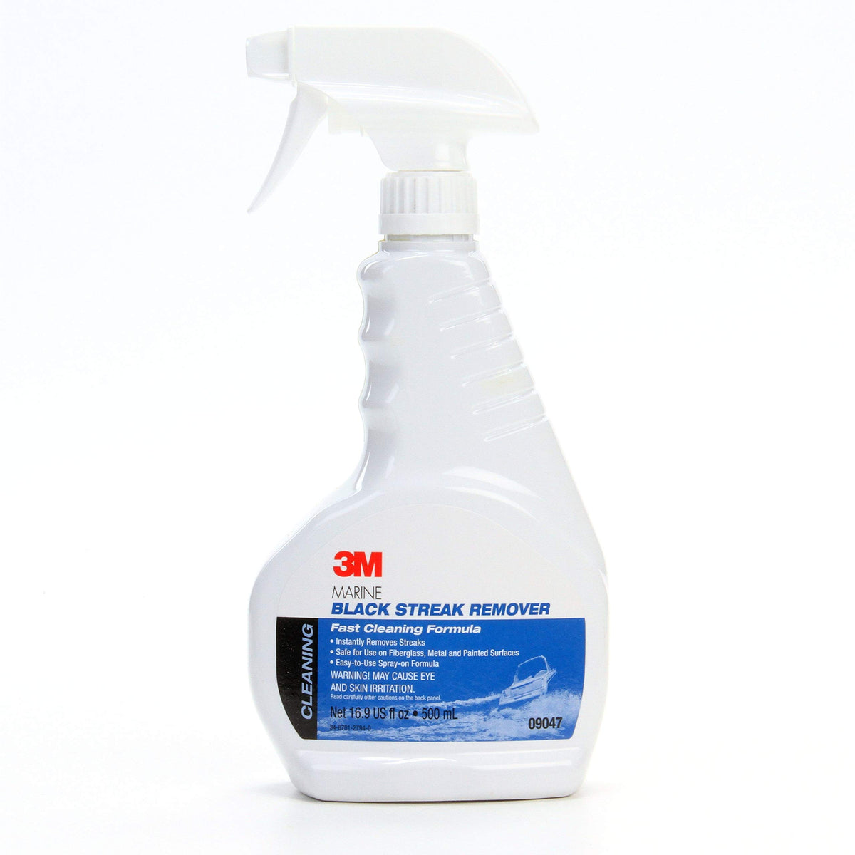 3M 09047 3M Marine Black Streak Remover, 500 mL Spray