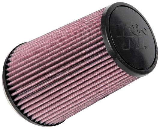 K&N FILTER RU-1008 K&N High-Flow Original Lifetime Universal Clamp-On Air Filter: High Performance, Premium: Flange Diameter: 4.5 In, Filter Height: 8.375 In, Flange Length: 0.625 In, Shape: Round Tapered, RU-1008