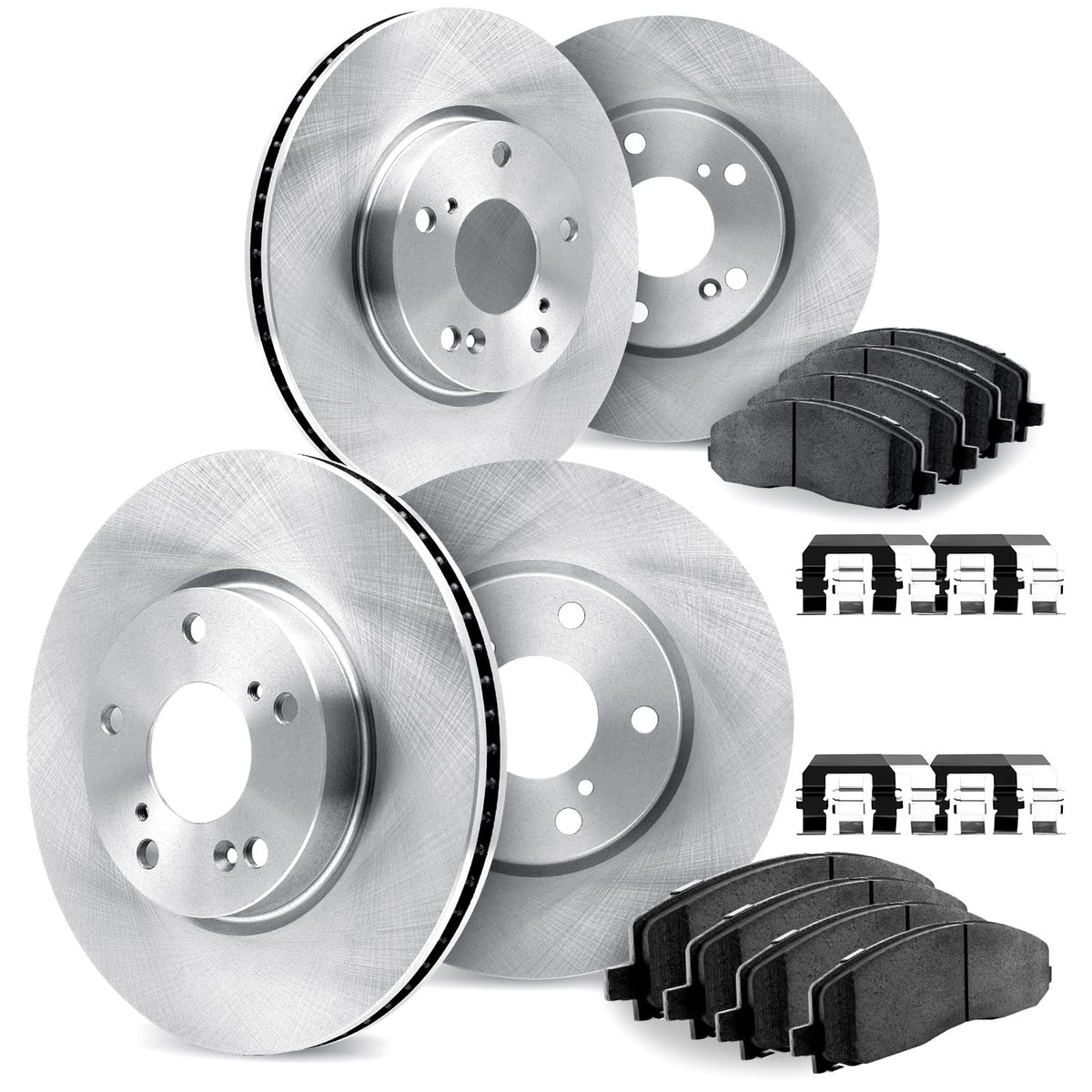 Dynamic Friction 6514-59066 DFC Front Rear Brake Kit