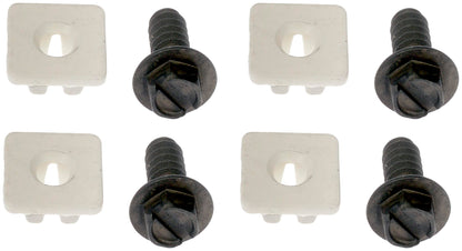 DORMAN 785-126 Dorman 785-126 License Plate Fasteners- 1/4 in. x 5/8 in., 8 Pack