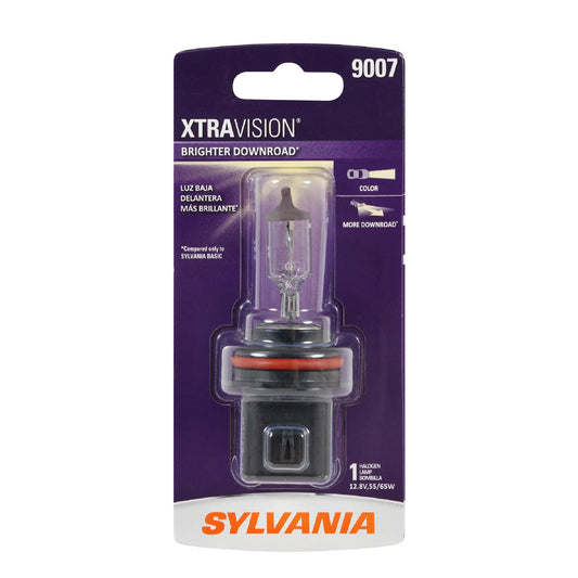 SYLVANIA 9007XV.BP SYLVANIA 9007 XtraVision Halogen Headlight Bulb, High or Low Beam, 1 Bulb