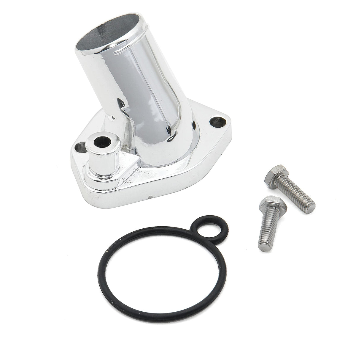 MR GASKET 2662 Mr. Gasket 2662 Chrome O-Ring 45 Degree Water Neck