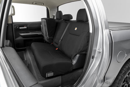 Covercraft GTT4316COBK Carhartt Super Dux PrecisionFit Custom Second Row Seat Covers - Black