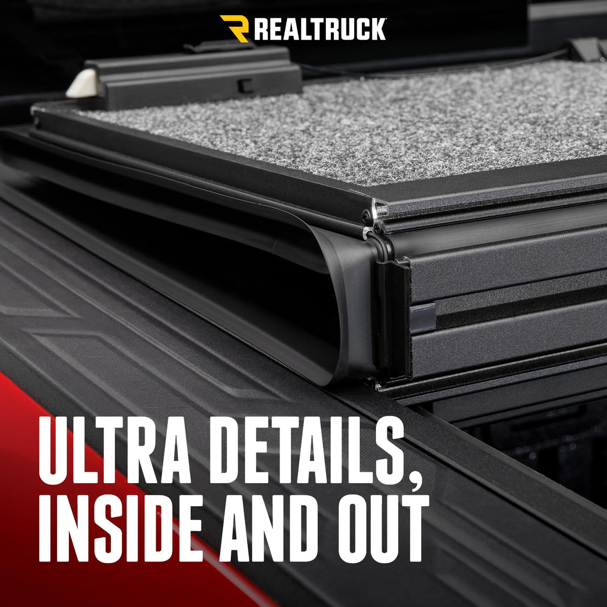 RealTruck UX12002 RealTruck Undercover Ultra Flex Hard Folding Truck Bed Tonneau Cover – UX12002 – Fits 2015-2022 Chevy/GMC Colorado/Canyon 5' 3" Bed (62.7")