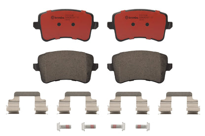 BREMBO P85100N Brembo P85100N Premium Ceramic Rear Disc Brake Pad Set AUDI/AUDI (FAW) OE# 8K0698451