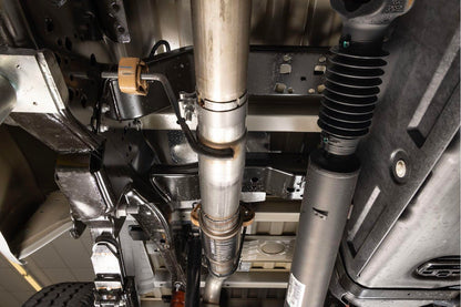 FLOWMASTER 718102 Flowmaster 718102 FlowFX Direct Fit Muffler Exhaust System Fits Select Compatible with Ford F-250, F-350 6.2L, 6.8L, 7.3L Gas Engines