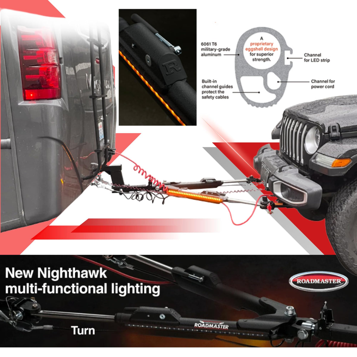 ROADMASTER 676 Roadmaster 676 Nighthawk Tow Bar